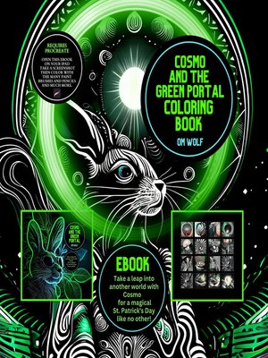 cover image of Cosmo and the Green Portal Coloring Book